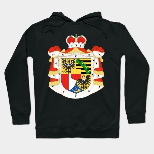 Coat of arms of Liechtenstein Hoodie by Wickedcartoons